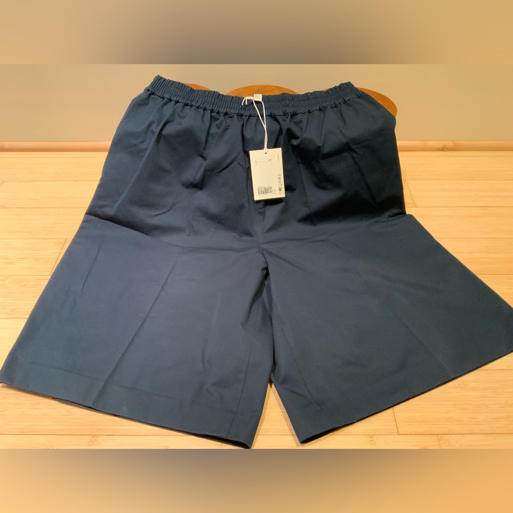 COS Deep Blue Men's Shorts - Picture 3 of 9